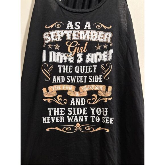 September Girls Women's Tank Top size Medium - Picture 2 of 2